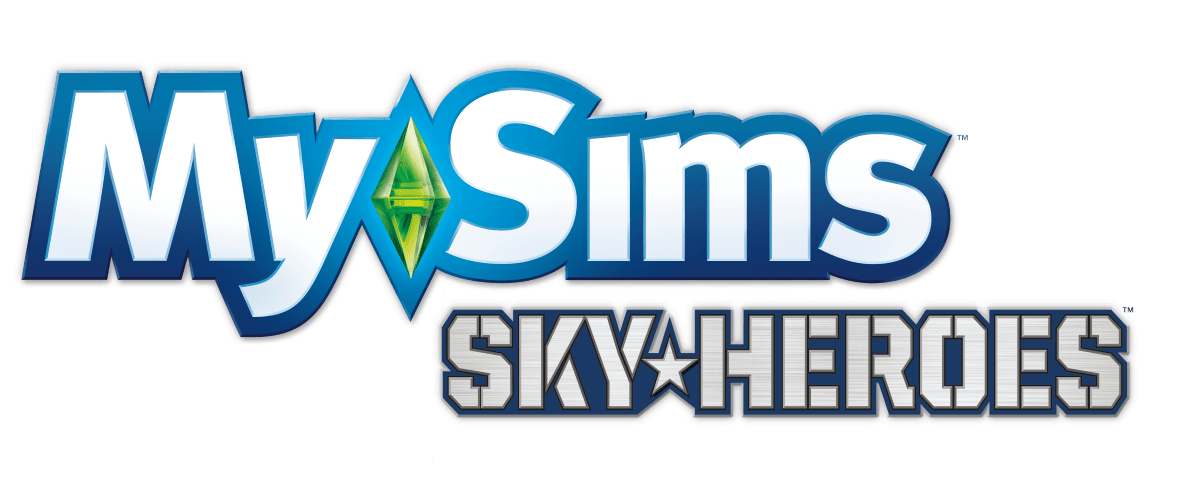 MySims SkyHeroes logo for Xbox 360